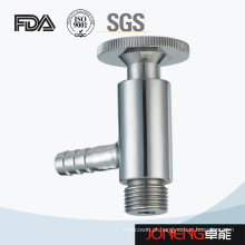 Aço inoxidável Sanitário tipo normal Threading Sample Cock (JN-SPV1003)